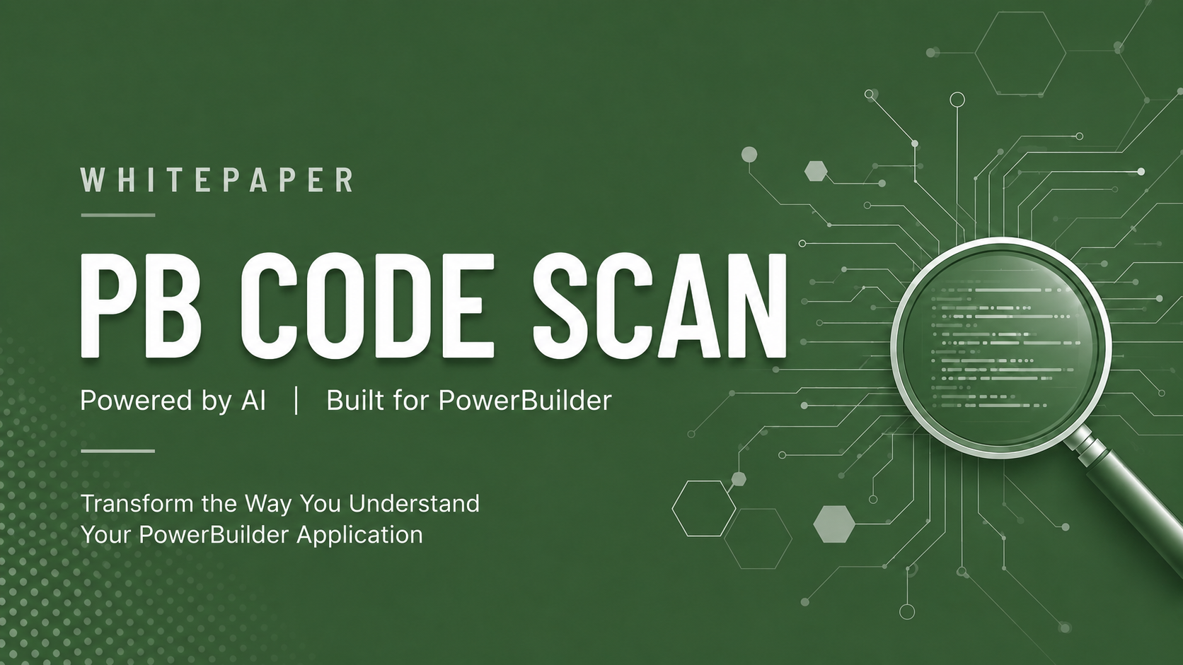 PB CodeScan – An AI Accelerator